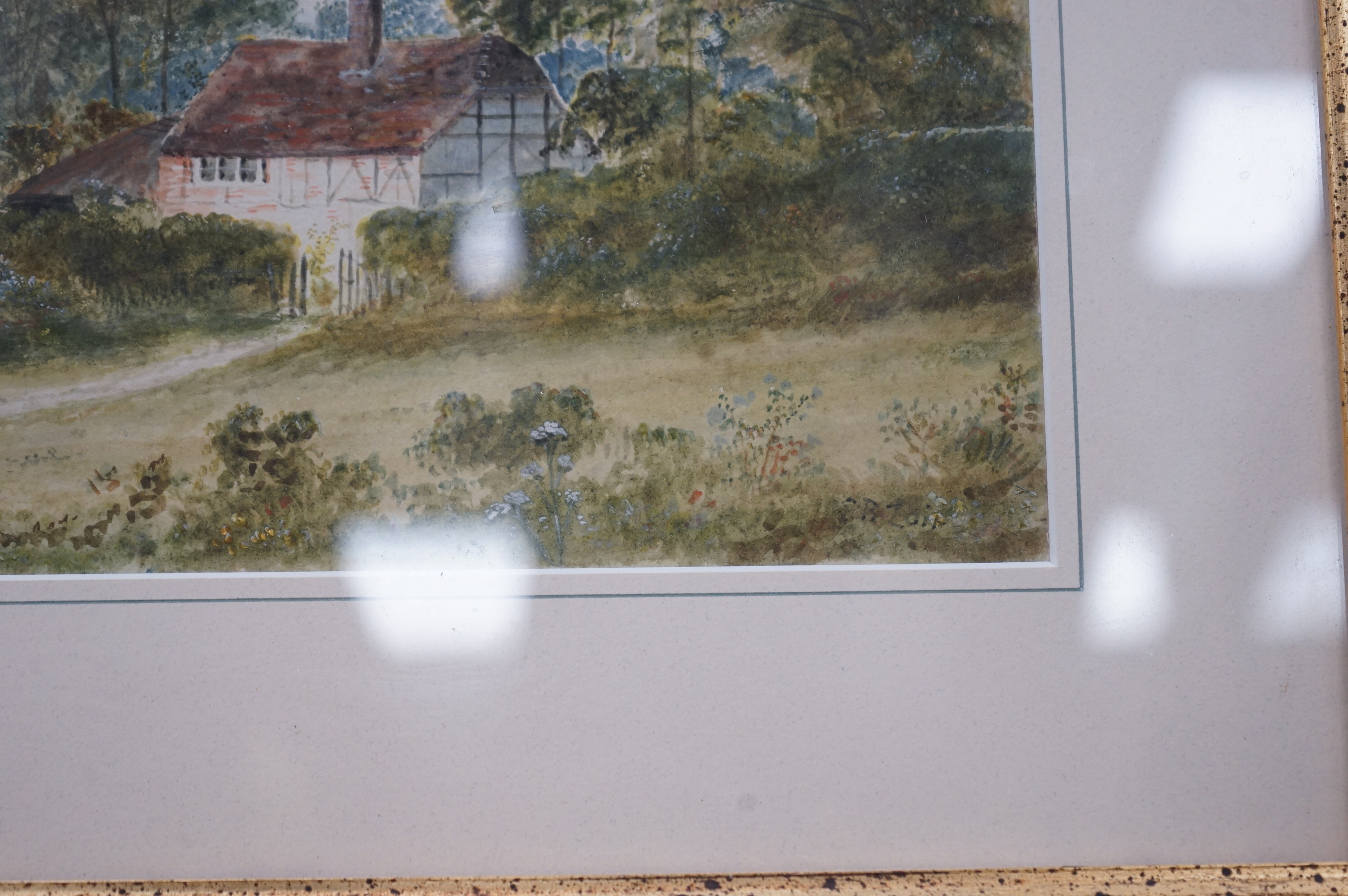 Henry John Kinnaird (1861-1929), watercolour, ‘The Thames near Cookham’, signed and inscribed together with another, largest 27 x 39cm